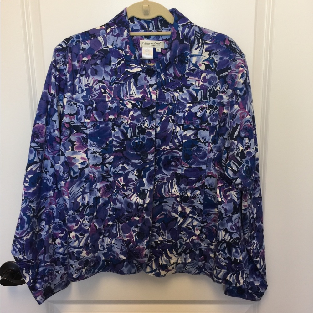 New Coldwater Creek XL Jacket.